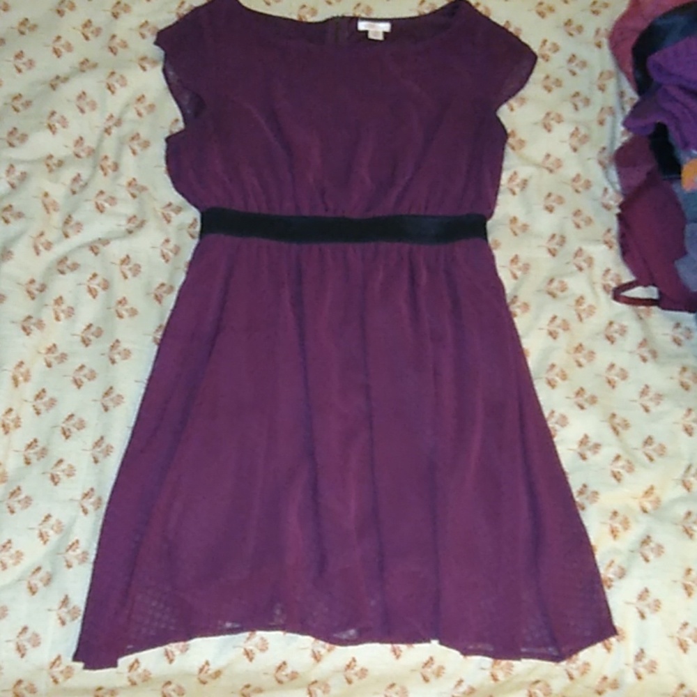 Maroon Dress